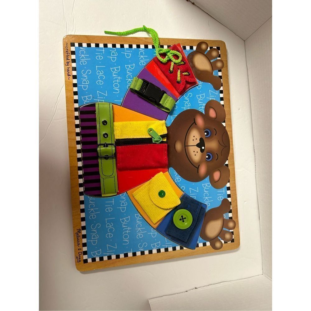 Melissa & Doug Basic skills board and puzzle